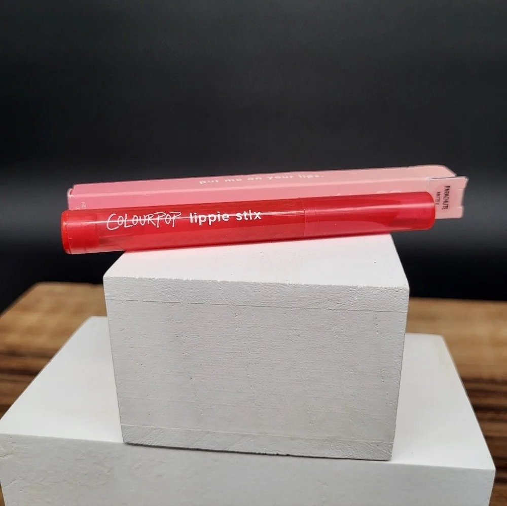 ColourPop Lippie Stix: Parachute (Coral Red Matte), NIB